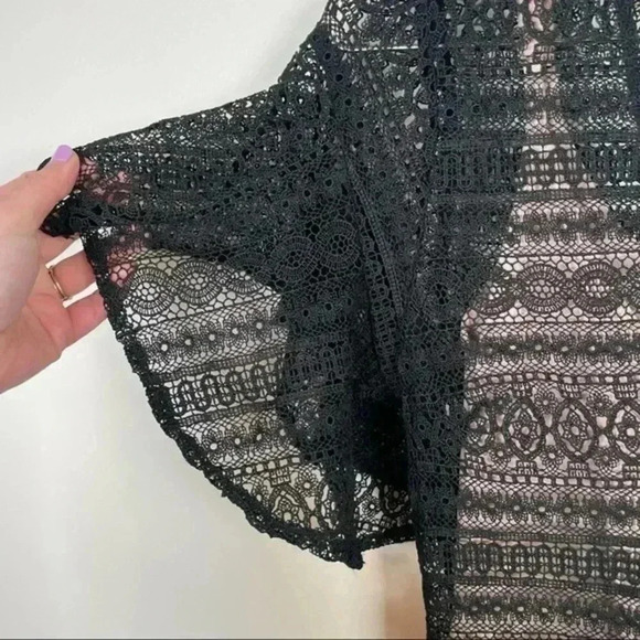 Marissa Webb Black Lace‎ Cybil Mini Dress - Picture 5 of 15